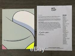 KAWS x MOCAD Limited Edition Print Poster Companion BFF Alone Again Signed 2019