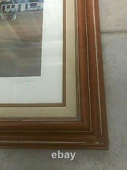 KENNETH REED FRSA Muirfield Framed Signed Lithograph Limited Edition 138/850