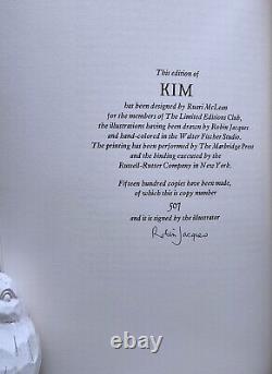 KIM by Rudyard Kipling 1962 Artist-Signed Edition Limited to 1500