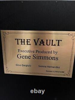 KISS Gene Simmons Vault Autographed Signed Limited Edition All the Goodies