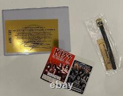 KISS Gene Simmons Vault Autographed Signed Limited Edition All the Goodies