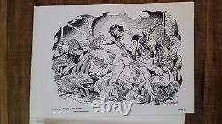 KULL II Porfolio by Marie & John Severin, Limited Edition/1977, Signed 1294/1500