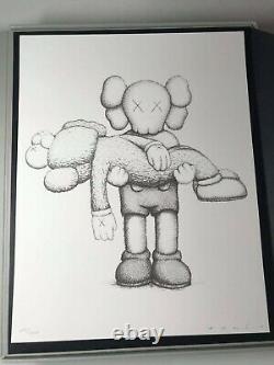 Kaws Signed Gone Print Book Companion NGV Chum Figure BFF Invader Fairey Banksy