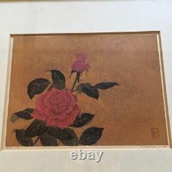 Kazutoshi Sugiura, Roses, autographed, limited edition of 100 copies, framed