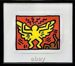 Keith Haring Pop Shop IV (1) 1989 Rare Signed Screenprint Framed Gallart