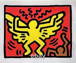 Keith Haring Pop Shop IV (1) 1989 Rare Signed Screenprint Framed Gallart