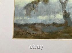 Kim Coulter Oaks in Mist III Giclee Limited Edition Print 313/950 Signed with COA