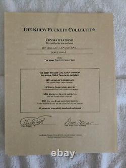 Kirby Puckett Signed 2001 HOF Baseball Limited Edition 358/2304 FOD TWINS