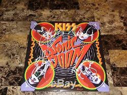 Kiss SIGNED Limited Edition Sonic Boom Blue Record Gene Simmons Paul Stanley COA