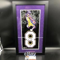 Kobe Bryant Autographed Jersey Number With Jordan Limited Edition 7/10 PSA