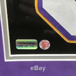 Kobe Bryant Autographed Jersey Number With Jordan Limited Edition 9/10 PSA