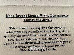 Kobe Bryant Autographed Rare Jersey UDA Limited Edition /124