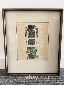 Kyu-Baik Hwang Original Mezzotint Limited Edition Numbered 62/100, Signed Framed