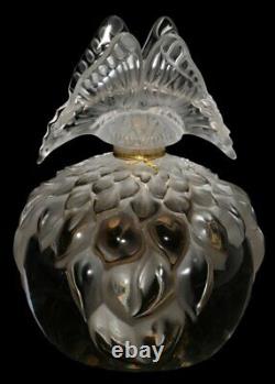 LALIQUE Perfume Bottle (full) 2003 Limited Edition Butterfly LARGE SIZE NIB