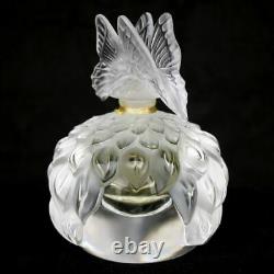 LALIQUE Perfume Bottle (full) 2003 Limited Edition Butterfly LARGE SIZE NIB