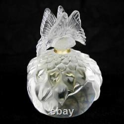 LALIQUE Perfume Bottle (full) 2003 Limited Edition Butterfly LARGE SIZE NIB