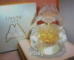 LALIQUE Perfume Bottle (full) 2003 Limited Edition Butterfly LARGE SIZE NIB