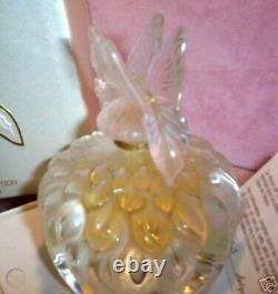 LALIQUE Perfume Bottle (full) 2003 Limited Edition Butterfly LARGE SIZE NIB