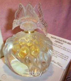 LALIQUE Perfume Bottle (full) 2003 Limited Edition Butterfly LARGE SIZE NIB