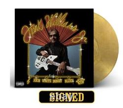 LIMITED EDITION! Hank Williams Jr. AUTOGRAPHED Gold Vinyl