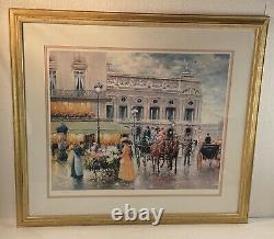 LIMITED EDITION PRINT By CHUN THE OPERA HOUSE SIGNED, FRAMED, NUMBERED 32x28