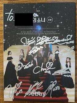 LOONA 1200 Autographed Signed Album A ver. Mymusictaste MMT EVENT PRIZE