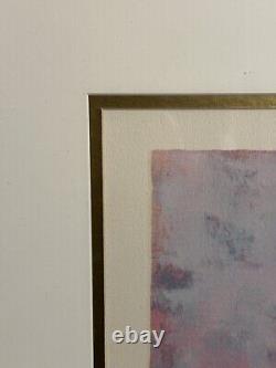 LUCELLE RAAD Large RARE Budding Artist Print Signed Limited Edition # 73/350