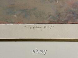 LUCELLE RAAD Large RARE Budding Artist Print Signed Limited Edition # 73/350