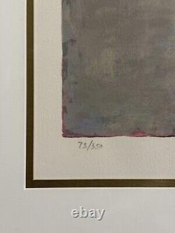 LUCELLE RAAD Large RARE Budding Artist Print Signed Limited Edition # 73/350