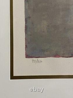 LUCELLE RAAD Large RARE Budding Artist Print Signed Limited Edition # 73/350