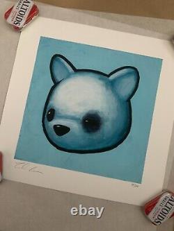 LUKE CHUEH Black Eye print signed 89 of 100