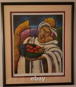 LaShun Beal Warmth Within limited edition hand serigraph, signed and numbered