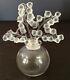 Lalique Clairefontaine Lily Of The Valley Perfume Bottle in Crystal Glass