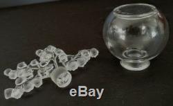 Lalique Clairefontaine Lily Of The Valley Perfume Bottle in Crystal Glass