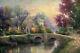 Lamplight Manor by Thomas Kinkade SN Limited Edition 24 X 36