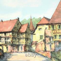 Laurant Village Kaisbeberg Signed Limited Edition Lithograph on Paper