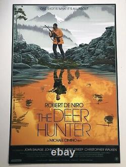 Laurent Durieux Signed The Deer Hunter Signed Variant Movie Print Jaws Mondo 4K