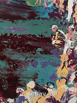 LeRoy Neiman Hand Signed Limited Edition Lithograph Westchester Classic #104