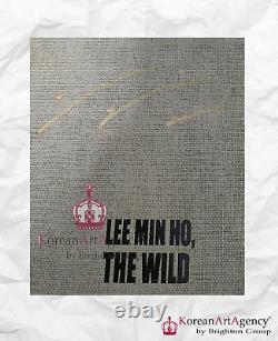 Lee Min Ho Photobook Ho, The Wild Limited Edition Autographed