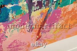 Leroy Neiman Churchill Downs Horse Racing Limited Edition Painting Serigraph