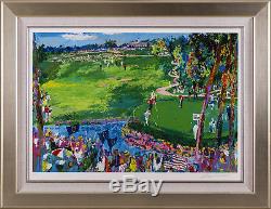 Leroy Neiman Ryder Cup Golf Limited Edition Signed Serigraph Scotty Circle T CT