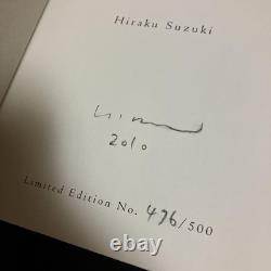 Limited Edition, 500 Copies, First Autographed Book, Suzuki Hiraku, Mineral Sear