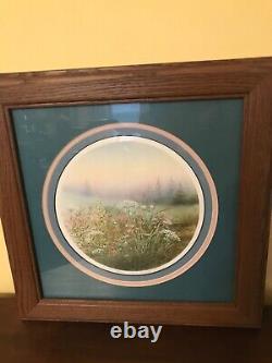 Limited Edition Arnold Alaniz Meadow Flowers Signed Custom Framed Print