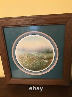 Limited Edition Arnold Alaniz Meadow Flowers Signed Custom Framed Print