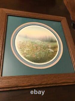 Limited Edition Arnold Alaniz Meadow Flowers Signed Custom Framed Print