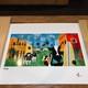 Limited Edition Artwork by Thomas Hussung Venice Boardwalk Signed & Certified