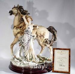 Limited Edition FLORENCE ARTEMIS STATUE BY GIUSEPPE ARMANI WithCOA Signed