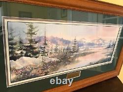 Limited Edition James Harvey Taylor Signed Custom Framed Print #426/950