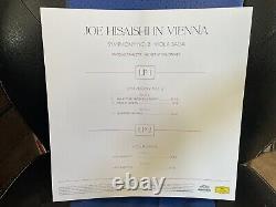 Limited Edition Joe Hisaishi In Vienna White Label Vinyl & Hand Signed Print