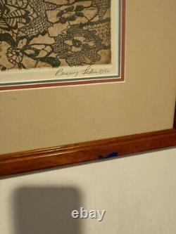 Limited Edition Lithograph Six Eggs by Penny Feder Framed Signed